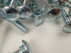 5/16″ Zinc Plated Carriage Bolts Assorted Lengths Bulk Lot 9 Pounds