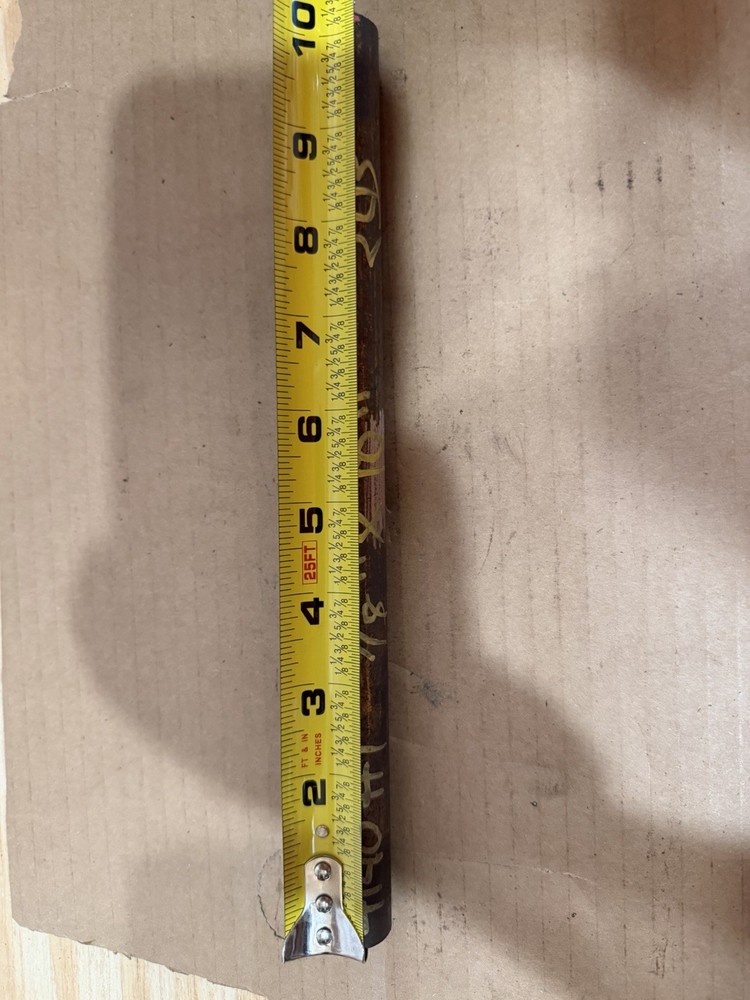 One Piece 4140 Hot Rolled Steel Bar Round Stock Heat Treated 7/8” OD x ~10”
