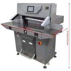 220V Commercial Electric Paper Cutter Hydraulic Paper Cutter 110V Heavy Duty Com