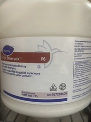 TWO – DIVERSEY 95906928 Suma Diverpak OP P6 Hard Water Powder Detergent