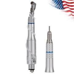 dental Contra Angle Straight Handpiece Air Motor 2/4H Micromotor fit NSK USPS!