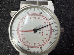 Inch – Metric Dial Depth Gage, 0-6″ /150mm Range, .001″ /.02mm Graduation