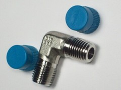 1 – Swagelok Stainless Steel Male Elbow Fitting, 1/4″ Male NPT, SS-4-ME