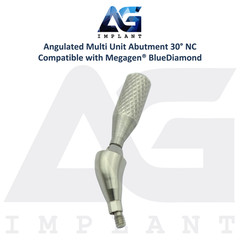 10 Angled 30° Multi Unit Prosthetic NC Int Hex Megagen® BlueDiamond Compatible