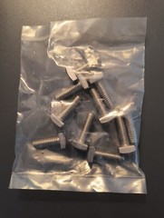 STAINLESS STEEL Square Head Bolts, 5/16-18 x 1, 18-8 20 PCS. NEW