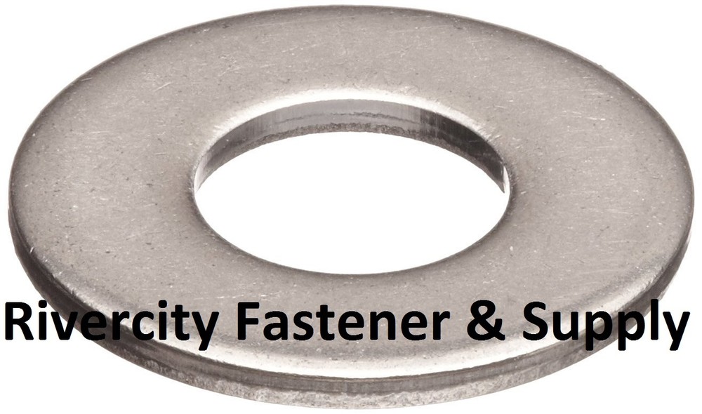 (100) M10 Metric Stainless Steel Flat Washer 10mm Metric Washers