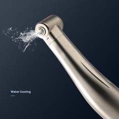 Dental 1:1 Fiber Optic Contra Angle Handpiece Internal Spray Push Button E-Type