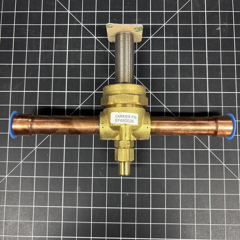 Carrier EF680028 Liquid Line Solenoid Valve 5/8″ ODF NOS Factory Authorized Part
