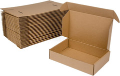 Shipping Boxes Corrugated Cardboard For Small Bussiness Packing Mailing 25 Pack
