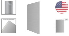 Durable 6061-T6 Aluminum Sheet 8x12x1/2 – Waterproof & Anti-Corrosion Properties