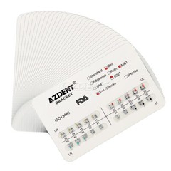 10Packs AZDENT Dental Orthodontic Brackets Braces Metal Mini MBT 022 3-4-5 Hooks