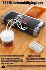 Flat Surface Vacuum Food Packaging Machine Commercial Wet/Dry Vacuum Sealer