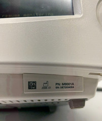 Philips IntelliVue MP20 Patient Monitor – Model M8001A Sw. Rev G.01.80