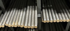2″ Diameter X 36″ Length 4140 Cold Finished Annealed Alloy Steel Bar