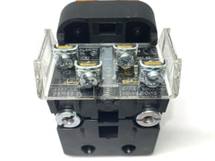 Allen Bradley 800T-QMH2B Ser. U Amber Illuminated Push Button 40mm Mushroom Head