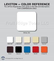 Leviton 5321 White Tamper Resistant 15A Duplex Receptacles NEMA 5-15R 125V 50pk
