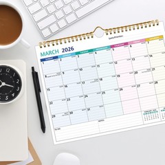 Wall Calendar 2026-2027 – 2 Year 2026-2027, 11 x 8.5 In, Jan 2026 -…