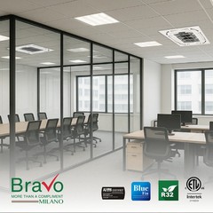 Bravo 3-Zone Mini Split AC & Pump 24000 BTU Ceiling Cassette 9K+12K+12K