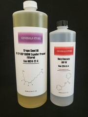 Benzyl Benzoate USP/NF- 16 Oz. + Filtered Grape Seed Oil NF/EP -USP 32 Oz.