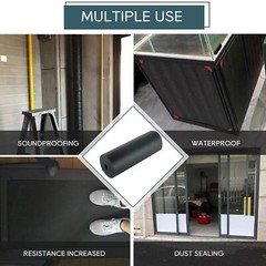 1/2″ Thick 17 X 60 Inch Neoprene Sponge Foam Rubber Sheet Roll Perfect Cosplay
