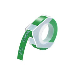 5PK Black Red Green Blue for Dymo Label Makers 3D Plastic Embossing Tapes 3/8″
