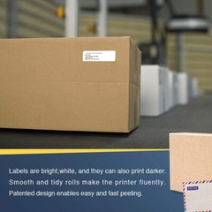 30PK 17mm*54mm DK-1204 Mult Purpose Thermal Paper Label Fit for Brother QL-570VM