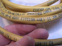 42ft+ PEARCE/MARROQUIN Romex 12/3 Copper Wire w/Ground Type NM-B 600V