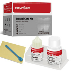 Tooth Repair Kit Zinc Oxide Eugenol,Dental Cement for Chipped Broken Red