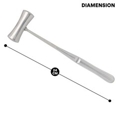 Williger Mallet Lead Filled 26mmØ, 300g Surgical Mallet Orthopedic Instruments