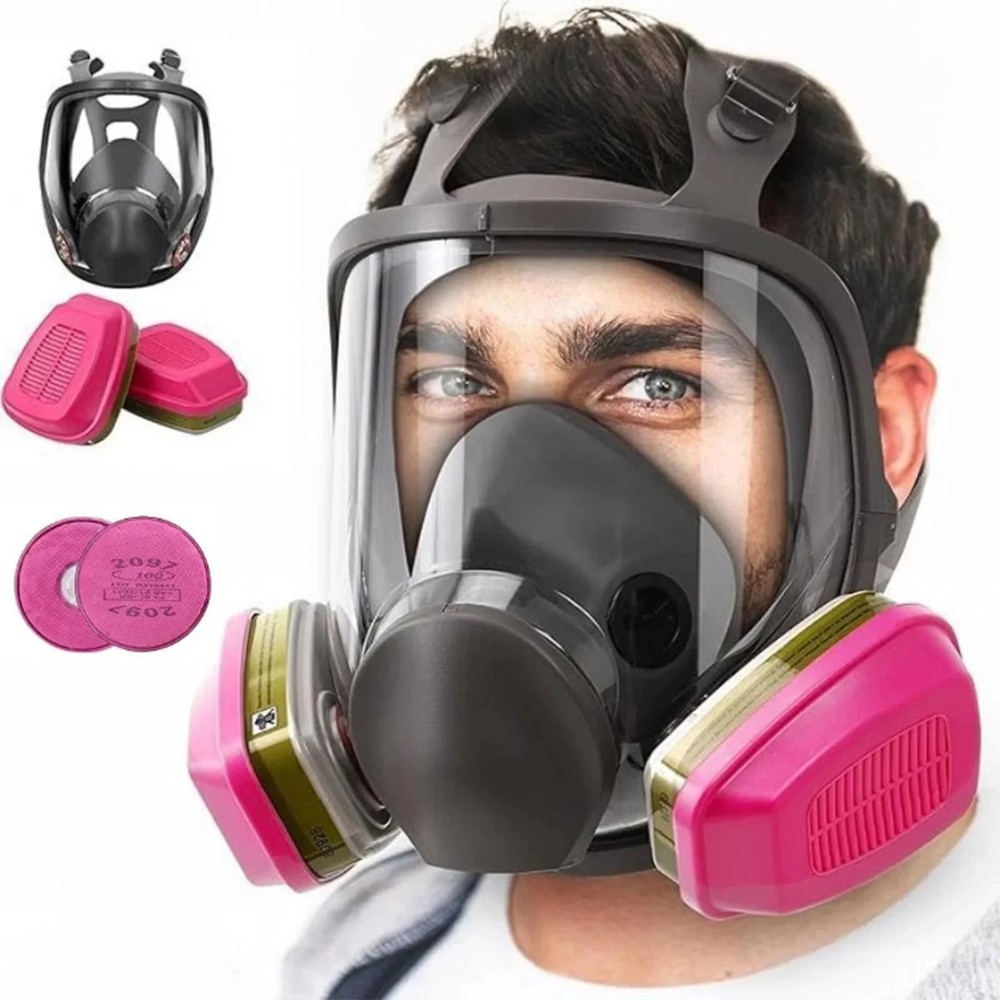 Full Face Respirator with 60926 Filters