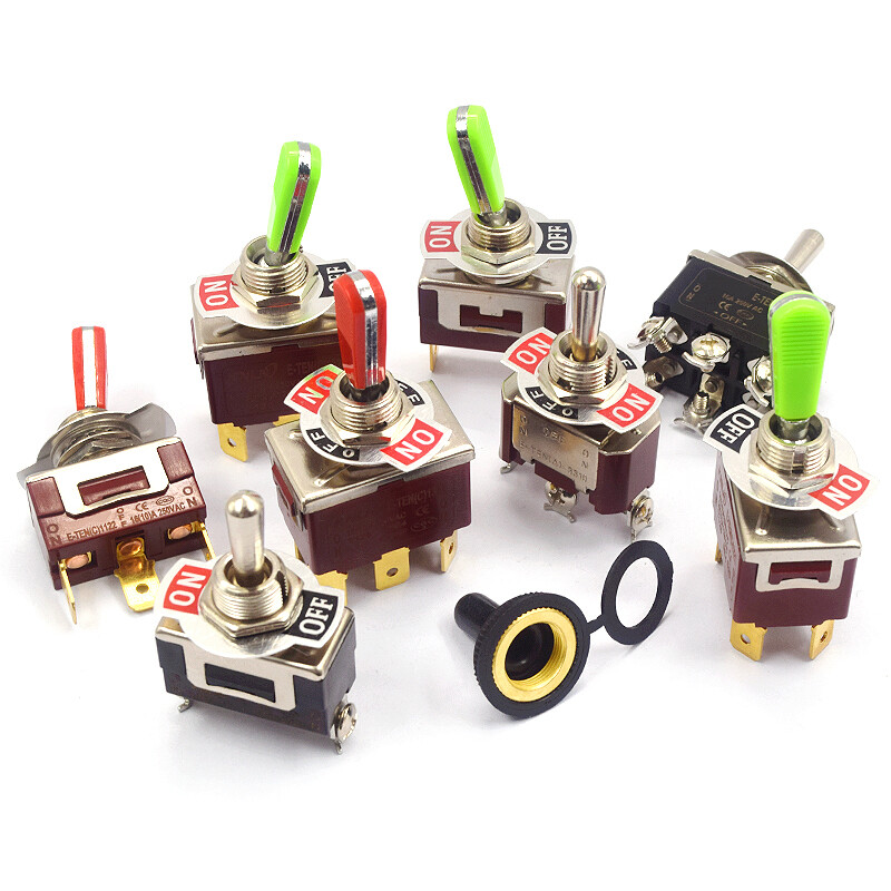 Toggle switch Shake head power switch 2 3 Pin 6 2 E-TEN1021 1322 1321