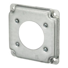 1/2 in. Raised 4in. Square Cover For 30 or 50 Amp Receptacle