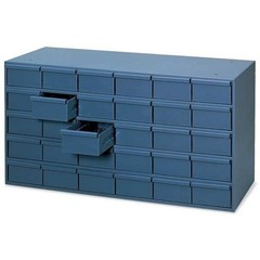 Durham Mfg 014-95 Drawer Bin Cabinet With 30 Drawers, Prime Cold Rolled Steel,