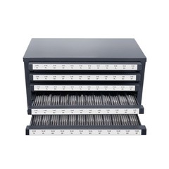 VEVOR Tap Dispenser Organizer Cabinet Five-Drawer #2-56-#12-28 60 Compartment
