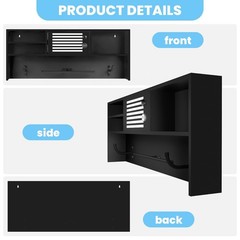 220lb Wall-mounted Police Gear Rack Stand Tactical Police, Turnout Gear for Gift