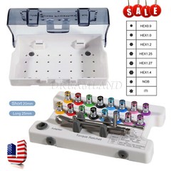 Universal Implant Prosthetic Driver Kit Torque Wrench Manual Screwdriver