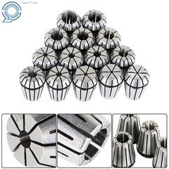 NEW 14Pcs ER20 Spring Collet Set 1/16″-1/2″ CNC Super Precision 3/8 1/4 1/8