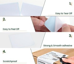 PresicioMark 500 Fanfold 4″x6″ Labels