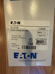 Multiple KIDDE EG4SWA (1) , EG4S (1) & Eaton ELSTR Eluxa Strobe (1) – BRAND NEW!