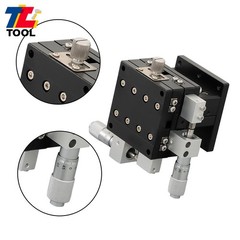 XYZ 3Axis Linear Stage Trimming Platform Bearing Tuning Sliding 60x60mm