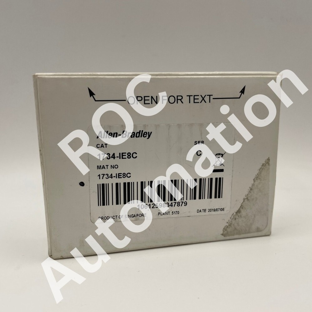 New Allen Bradley 1734-IE8C Ser C POINT I/O 8-Ch Current Input Module