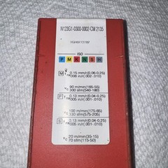 N123G1 0300 0002 CM 2135 SANDVIK*** 7 INSERTS *** FACTORY PACK *** (V11)