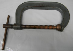 BLUE-POINT 6″ COPPER SCREW TIP WELDING C CLAMP #406 MADE IN THE USA