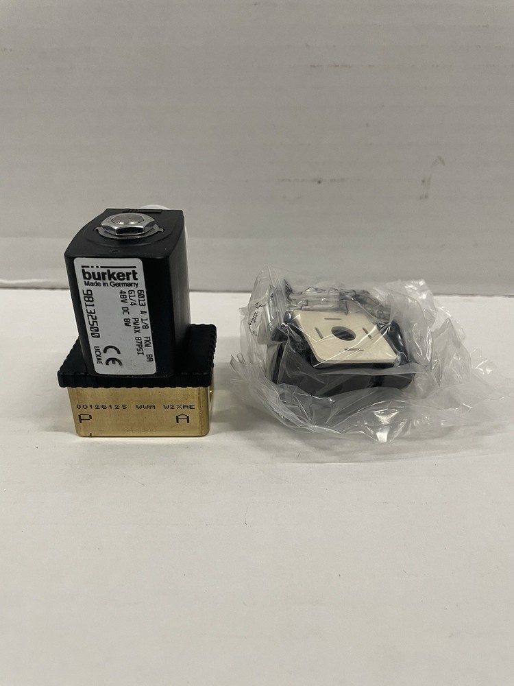 Burkert 7120103 Brass 125301 Solenoid Valve 2/2-way Direct Acting