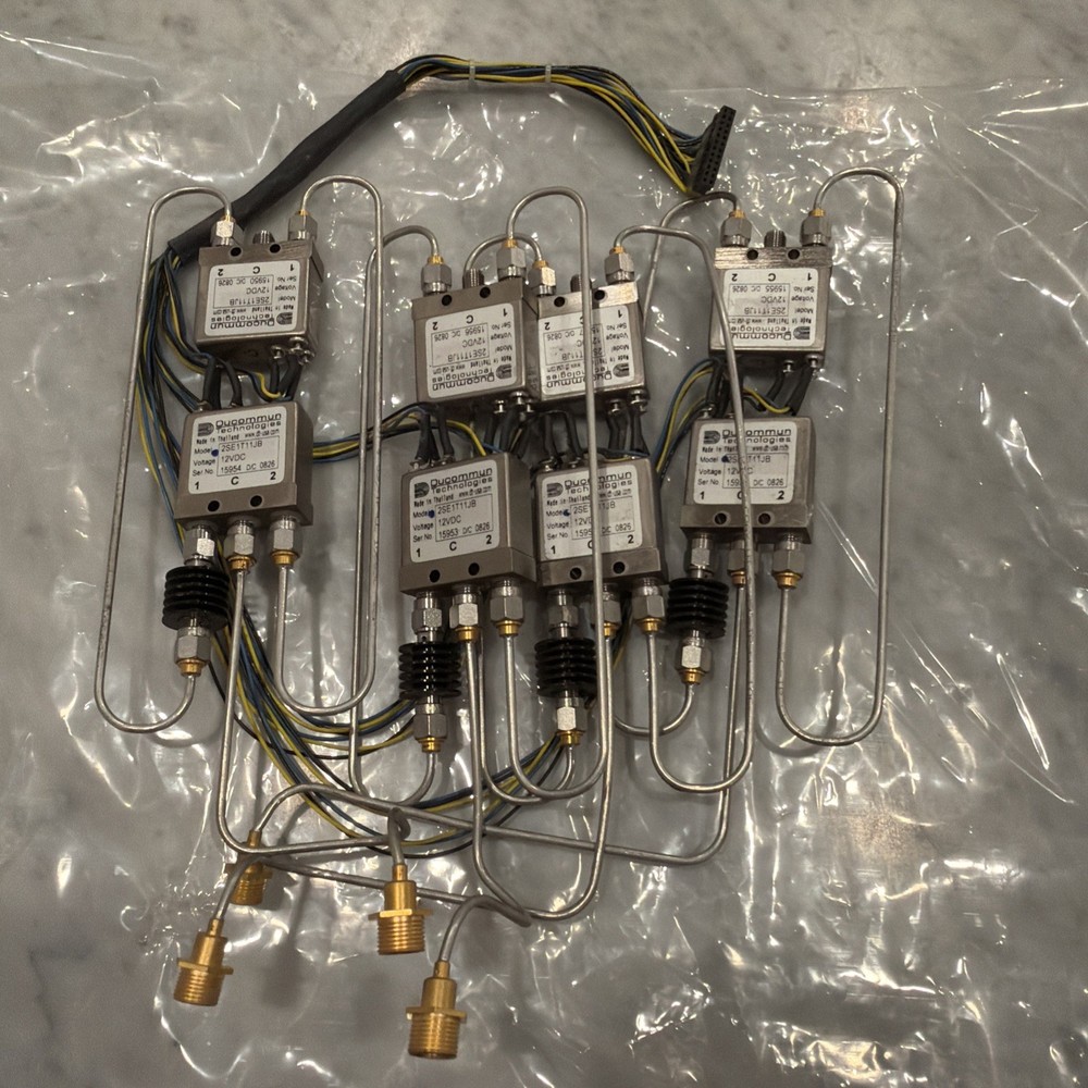8-RF Ducommun RF Relay SMA DC to 26.5 GHz DC 2SE1T11JB JC MCL 14dB Attenuator