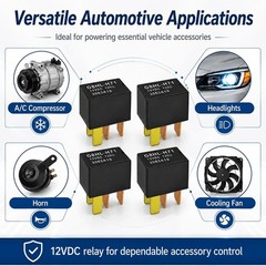 Relay G8HL-H71 Pack of 4, Automotive Relay 12VDC 39794-SDA-A03 39794-SDA-A05 …