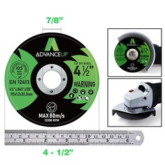55-Pack 4-1/2 Inch Cut-Off Wheel, Professional Cutting Disc for Angle Grinder