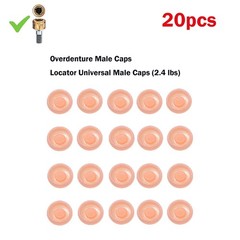 US Dental Overdenture Retention Caps For Implant Zest Locator Abutment Inserts
