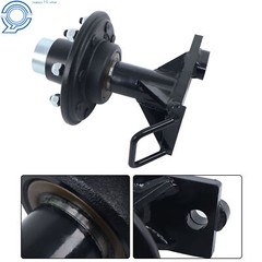Shipping Container Wheels 8×6.5 Lug Bolt-On Spindle Kit with Handle
