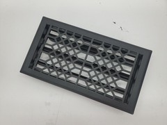 Empire Register 6×12″ Antique Textured Black Heavy Duty Floor Vent Cover